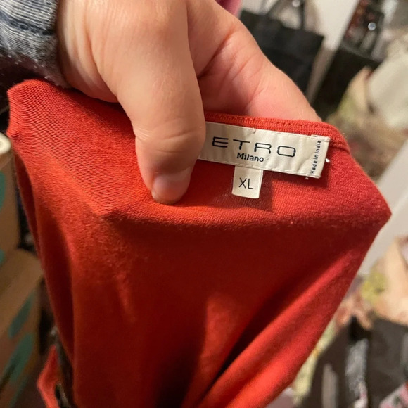 ETRO CORAL BEADED TOP - Picture 5 of 5